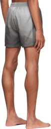 Serapis SSENSE Exclusive Green Hippocampus Swim Shorts & Towel Set