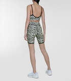 The Upside - Dance leopard-print biker shorts