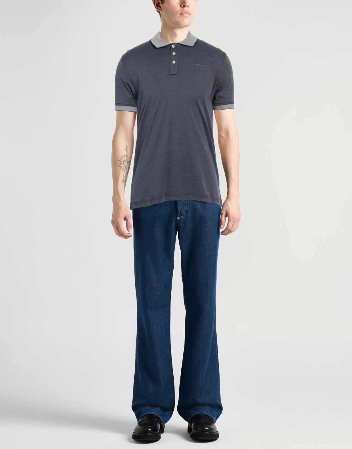 Barbour Mens Polo shirt in Navy