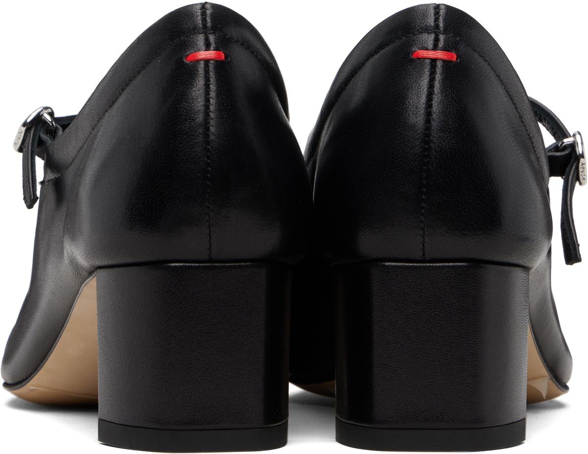 Aeyde Black Lina Heels