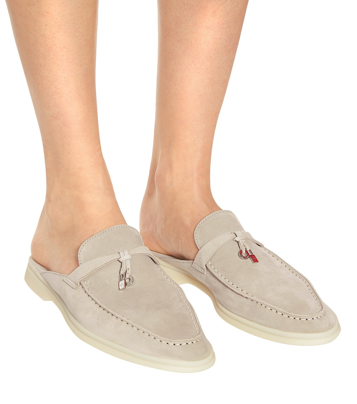 Loro Piana - Babouche Charms Walk suede slippers