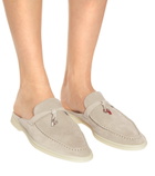 Loro Piana - Babouche Charms Walk suede slippers