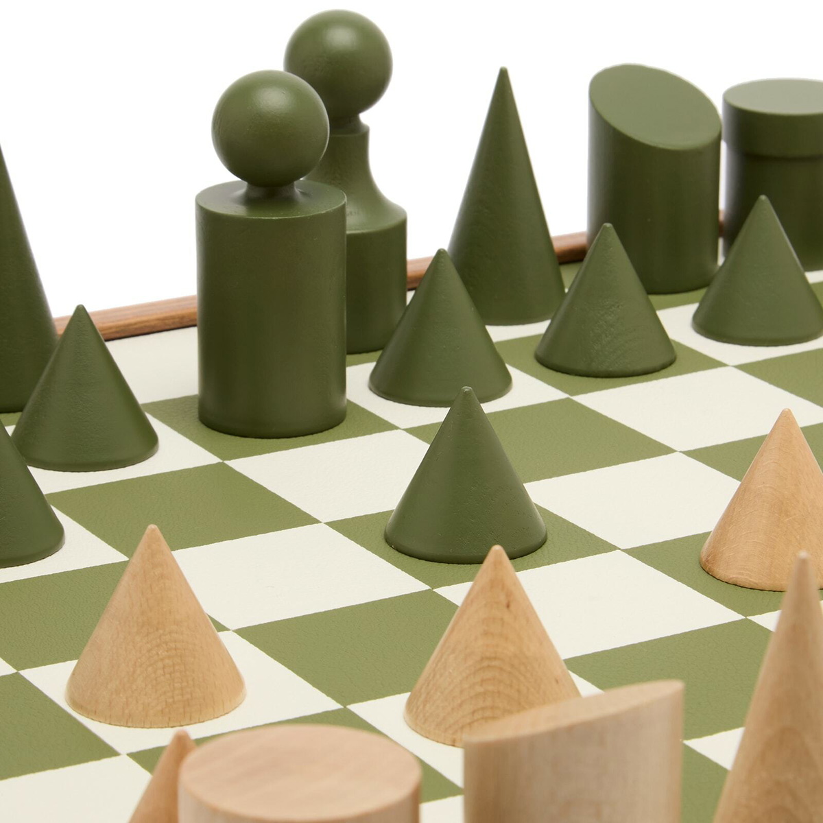 The Conran Shop Chess Set in Olive 