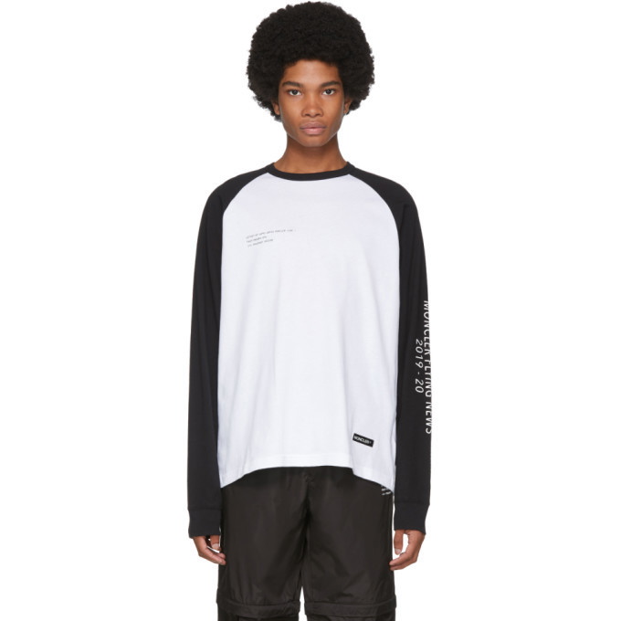 Photo: Moncler Genius White Maglia Long Sleeve T-Shirt