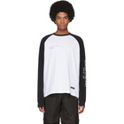 Moncler Genius White Maglia Long Sleeve T-Shirt