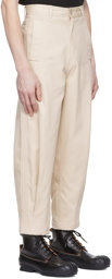 ADER error Off-White Cotton Trousers