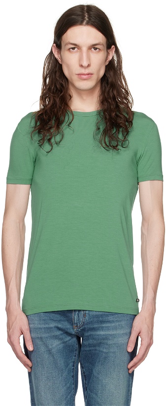 Photo: ZEGNA Green Signifier T-Shirt