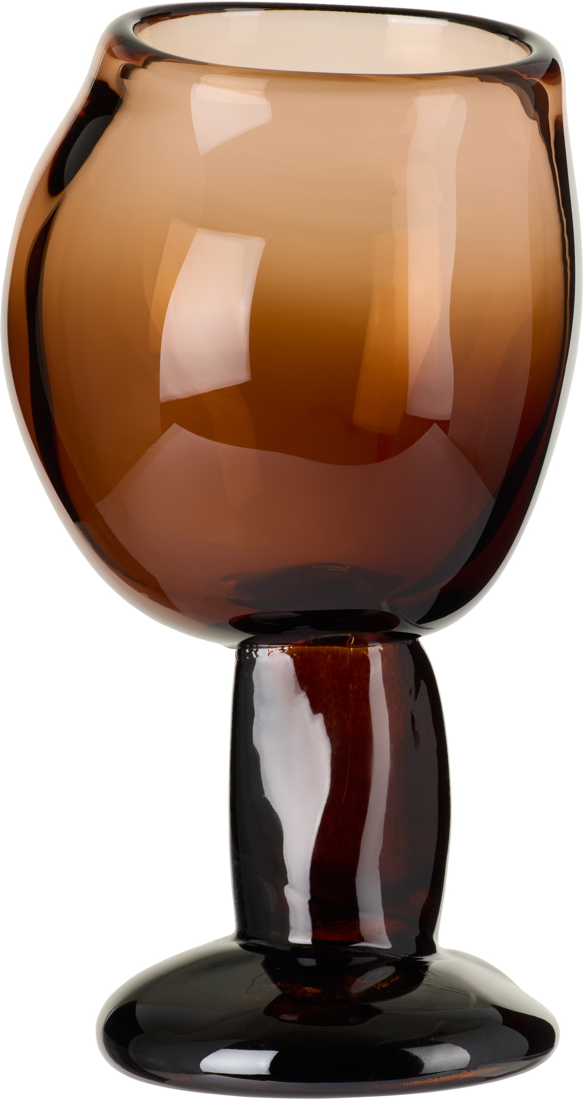RiRa Brown Addled Tall Glass