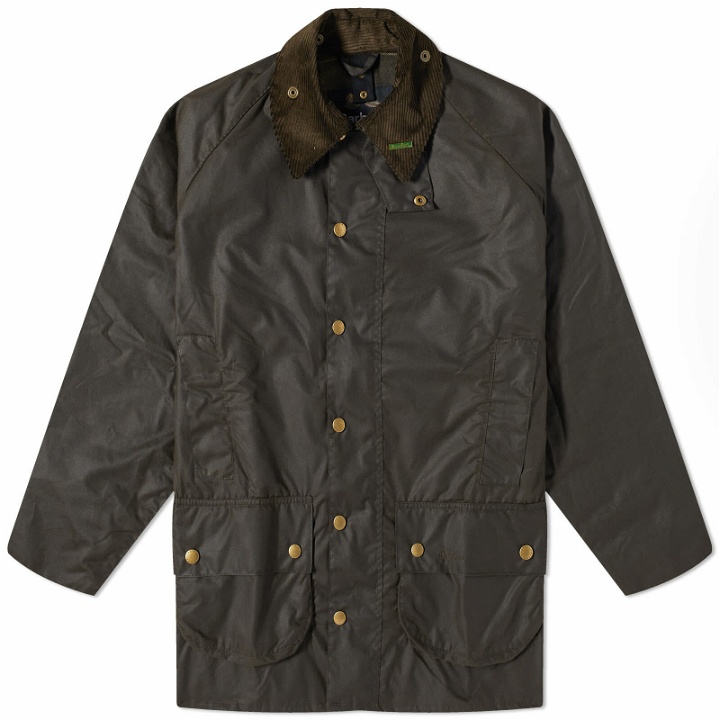 Photo: Barbour Men's 40th Anniversary Beaufort Wax Jacket in Olive