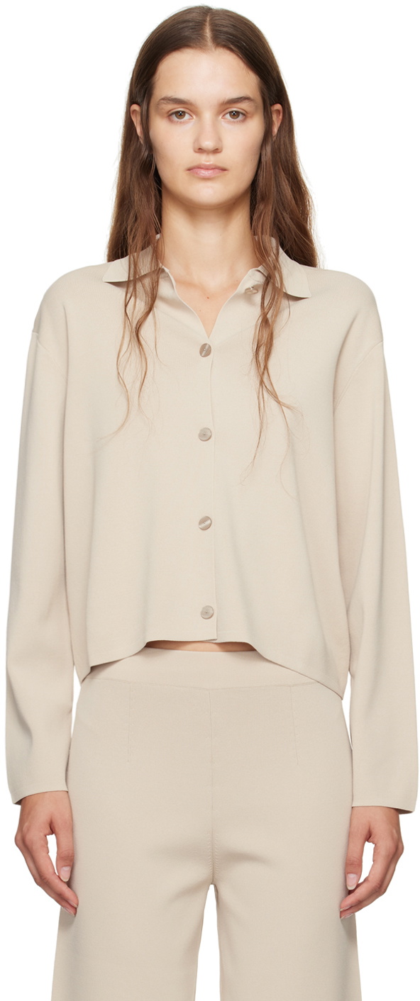 Max Mara Leisure Beige Kiota Cardigan