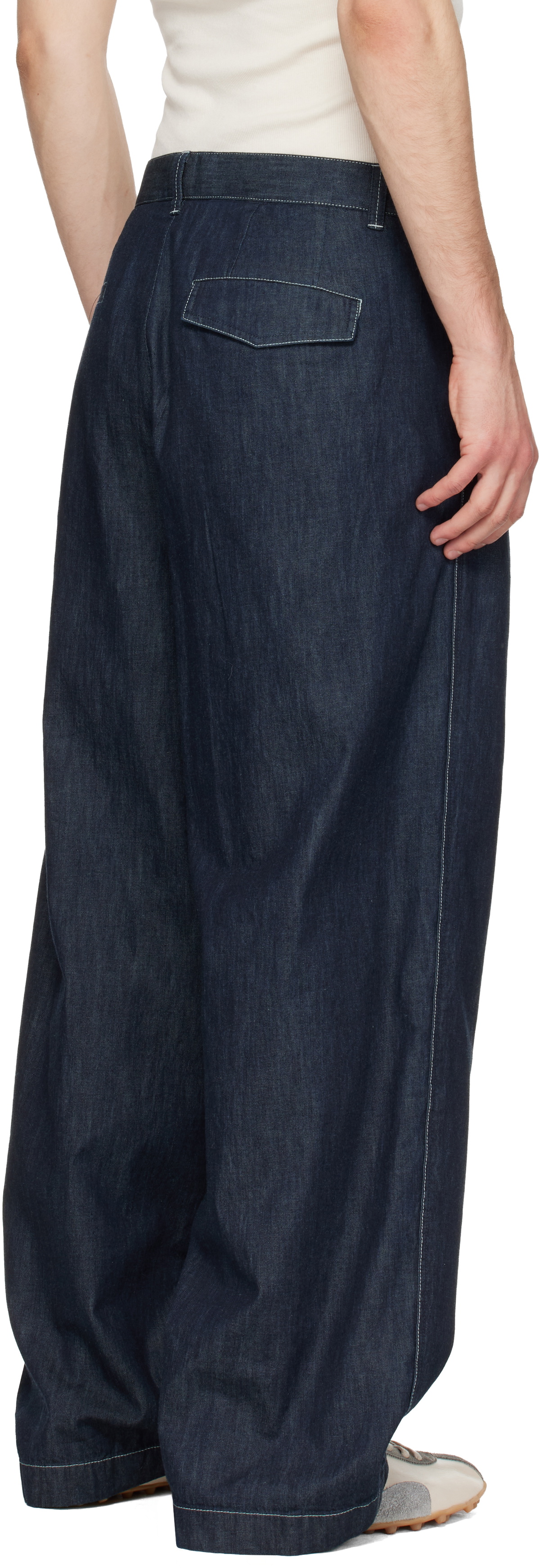 Solid Homme Navy Japanese Denim Jeans