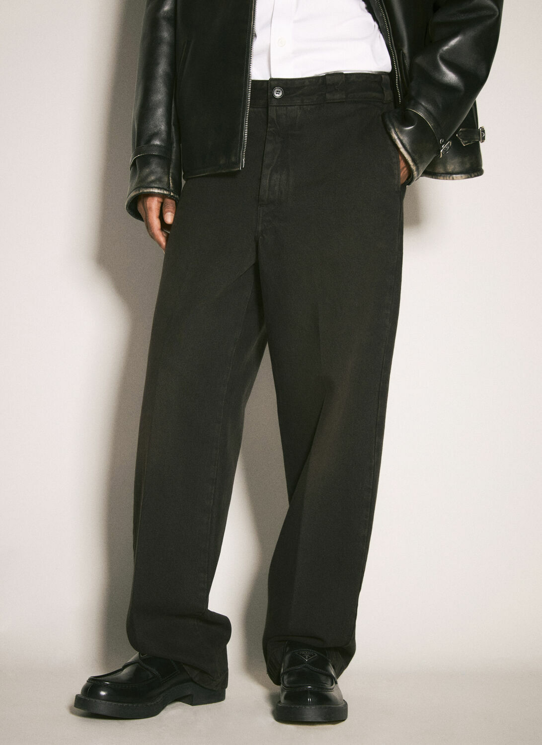 Prada Over Dyed Jeans