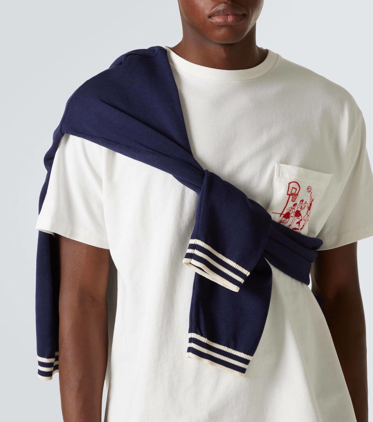 Bode Embroidered Hoop cotton T-shirt Bode