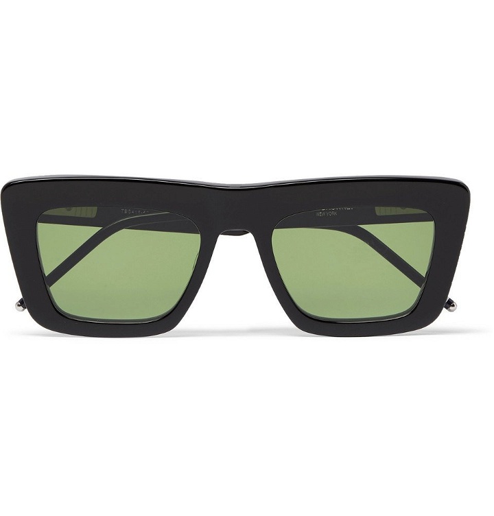 Photo: Thom Browne - Square-Frame Acetate Optical Sunglasses - Men - Black
