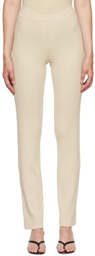 COTTON CITIZEN SSENSE Exclusive Beige Ibiza Lounge Pants