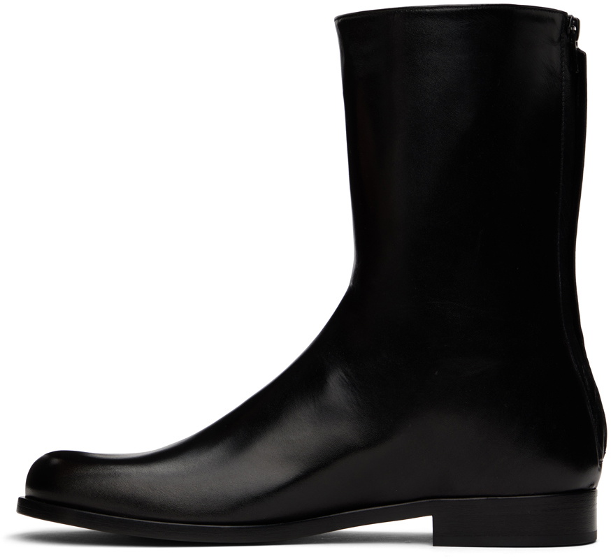Bottega Veneta Black Cushion Lux Boots
