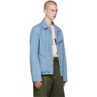Loewe Blue Denim Zip Jacket
