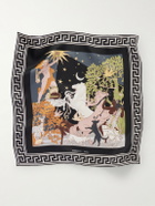 Rubinacci - Apollo and Artemis Printed Silk-Satin Scarf