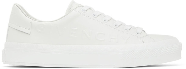 Photo: Givenchy White City Sport Low-Top Sneakers