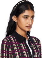 Toga Pulla Black Metal Headband
