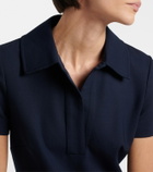 Oscar de la Renta Belted wool-blend midi dress