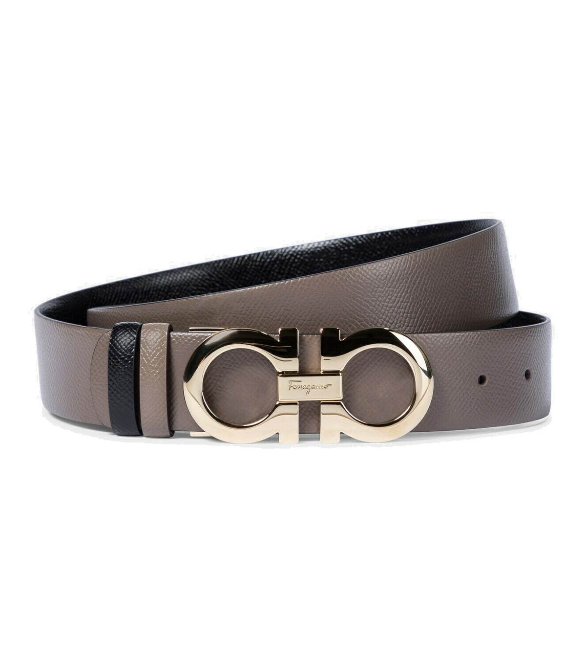 salvatore ferragamo belt gancini