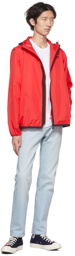 COMME des GARÇONS PLAY Red K-Way Edition Nylon Jacket