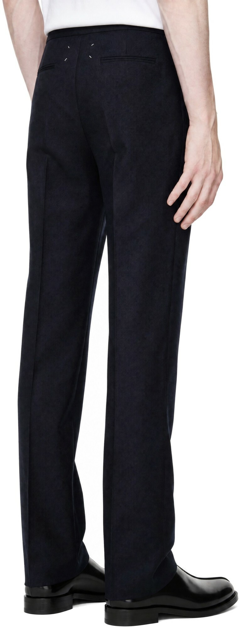 Maison Margiela Navy Minimal Trousers