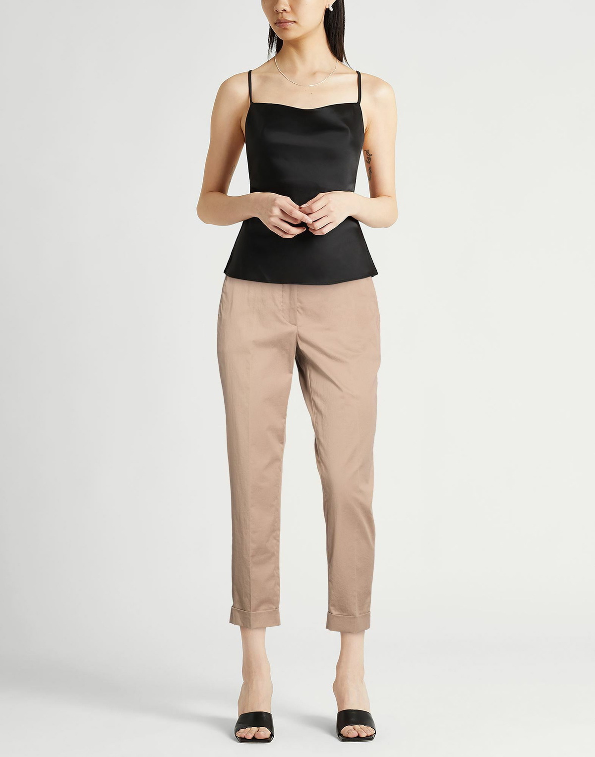 Peserico Womens Pants Light brown