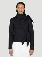 Aaron Esh Tied Hooded Sweatshirt