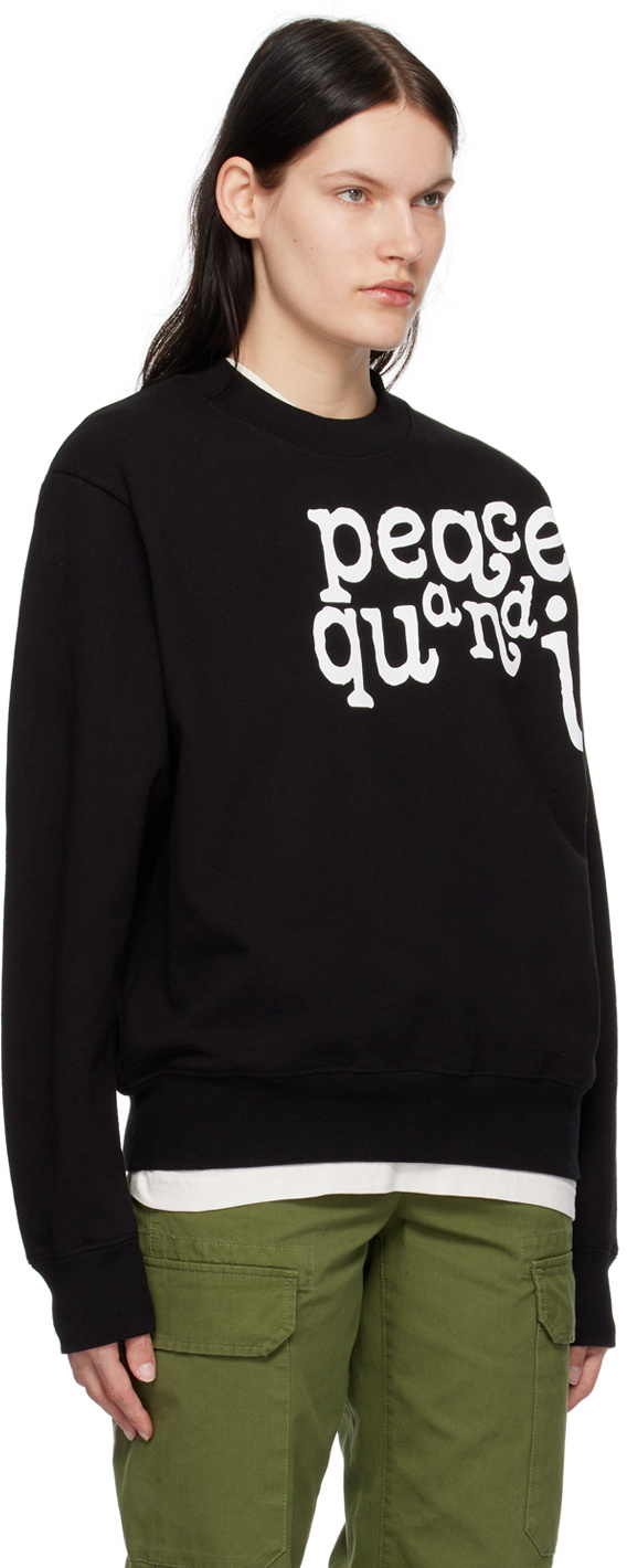 Museum of Peace & Quiet Black Etched Sweatshirt