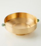 Natalia Criado Gold-plated fruit bowl