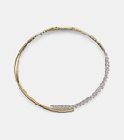 Yeprem Golden Strada 18kt white and yellow gold necklace with diamonds