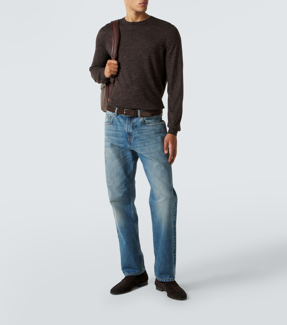 Zegna Silk, cashmere, and linen sweater