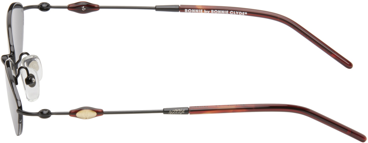 BONNIE CLYDE Black Jewel Sunglasses
