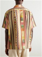 Monitaly - 50's Milano Embroidered Cotton-Blend Jacquard Shirt - Multi