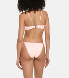 Stella McCartney - Embellished triangle bikini top