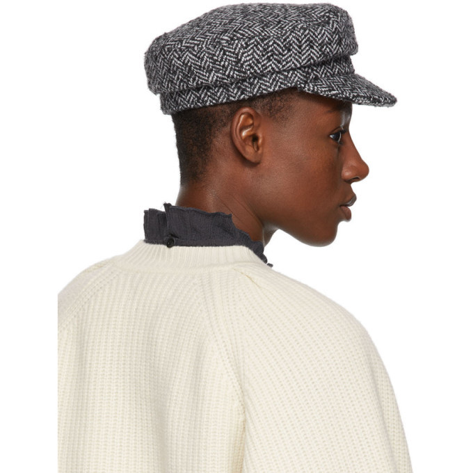Isabel Marant Black and White Evie Cap Isabel Marant