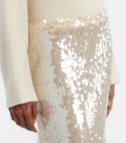 Altuzarra Linnie sequined maxi skirt