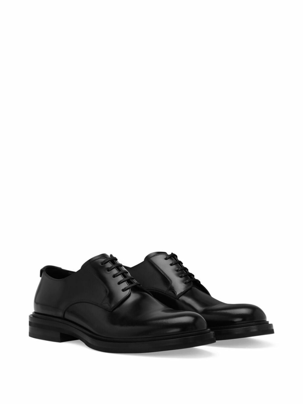 Dolce & Gabbana
brushed leather derby shoes Brushed calfskin derby shoes in Black for Men  main image 4