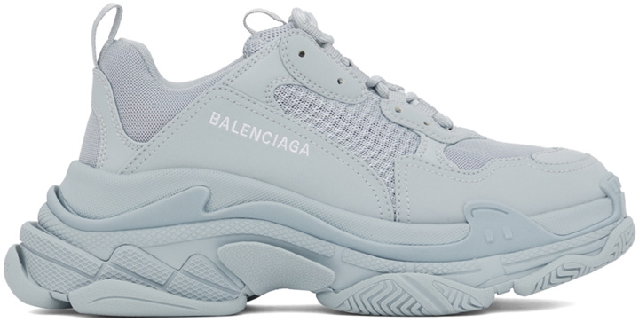 Photo: Balenciaga Blue Triple S Sneakers