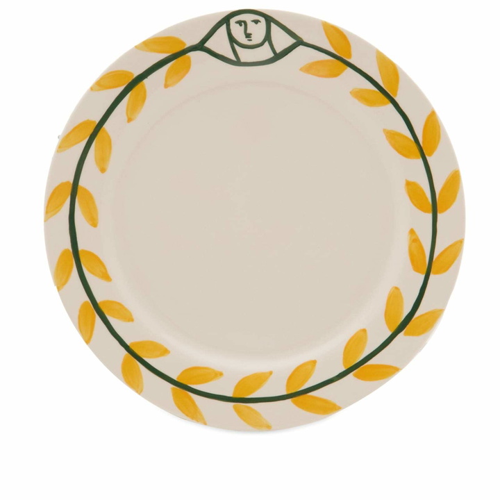 Photo: HAY x Emma Kohlmann La Pittura Plate in Golden Leaf 