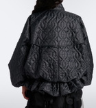 Noir Kei Ninomiya Gathered quilted jacket