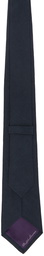 Ralph Lauren Purple Label Navy Linen Tie