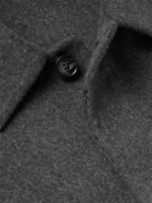 UMIT BENAN B - Double-Faced Cashmere Overshirt - Gray