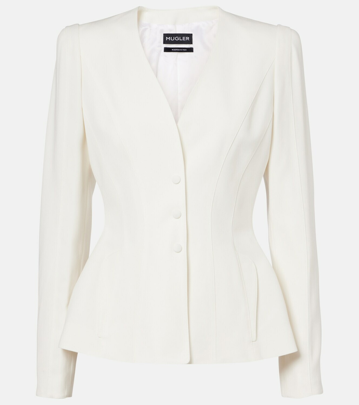 Mugler re/edit single-breasted blazer