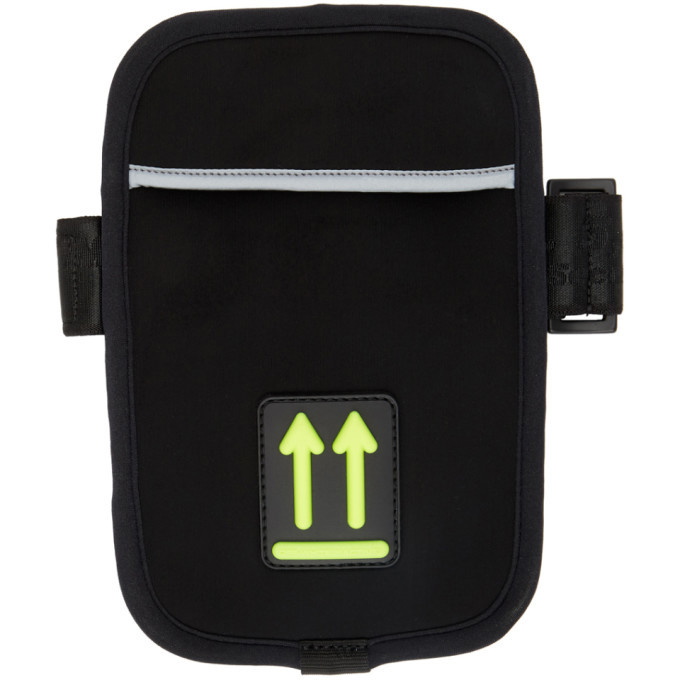 Photo: Off-White Black Phone Arm Pouch