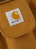 CARHARTT WIP - Essentials Logo-Appliquéd Canvas Messenger Bag - Brown