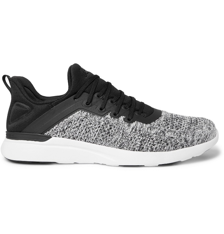 Photo: APL Athletic Propulsion Labs - Tracer TechLoom and Neoprene Running Sneakers - Black