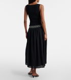 Polo Ralph Lauren Embroidered cotton voile midi dress